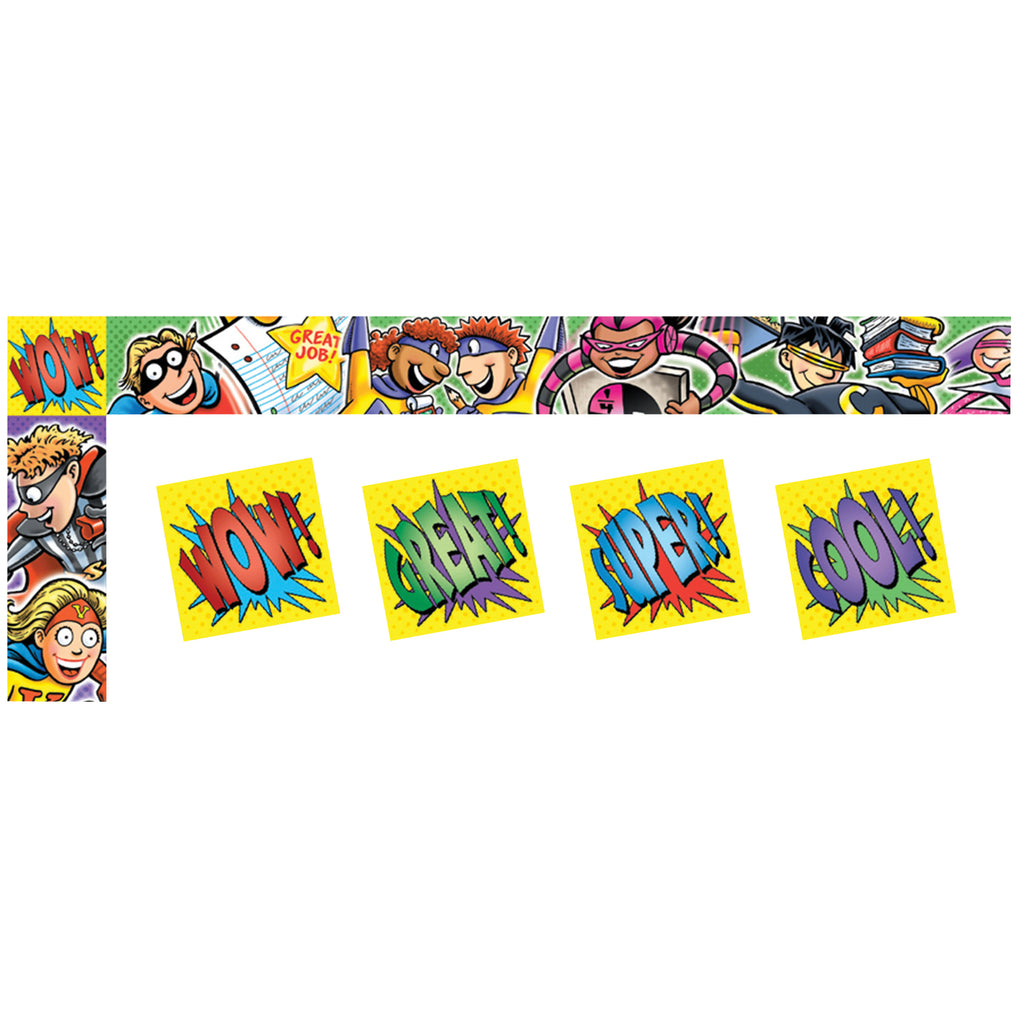 Superhero Border For Classrooms