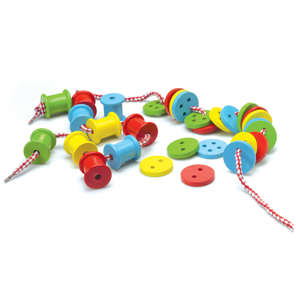 The Original Toy Company Threading Buttons & Spools
