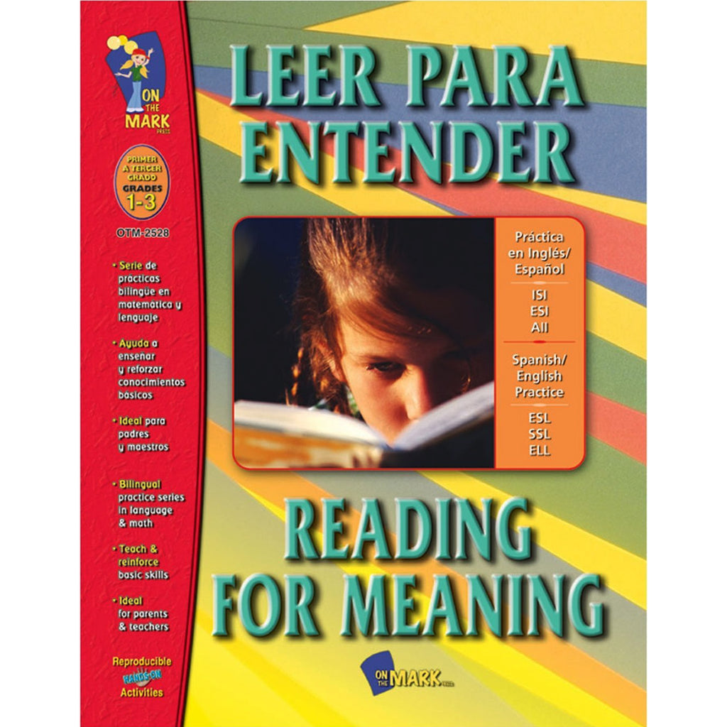 On The Mark Press Leer Para Entender Reading For Meaning