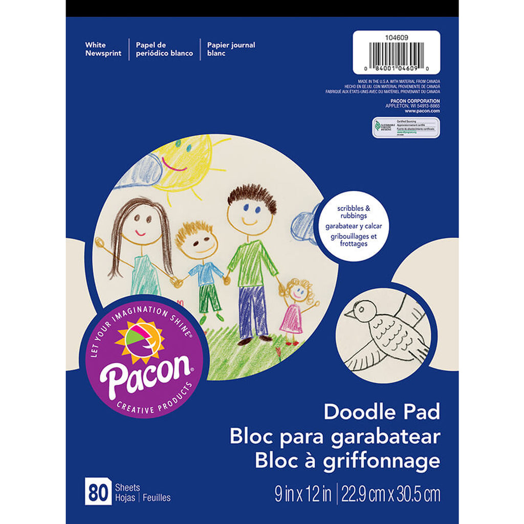 Pacon Doodle Pad 9 x 12