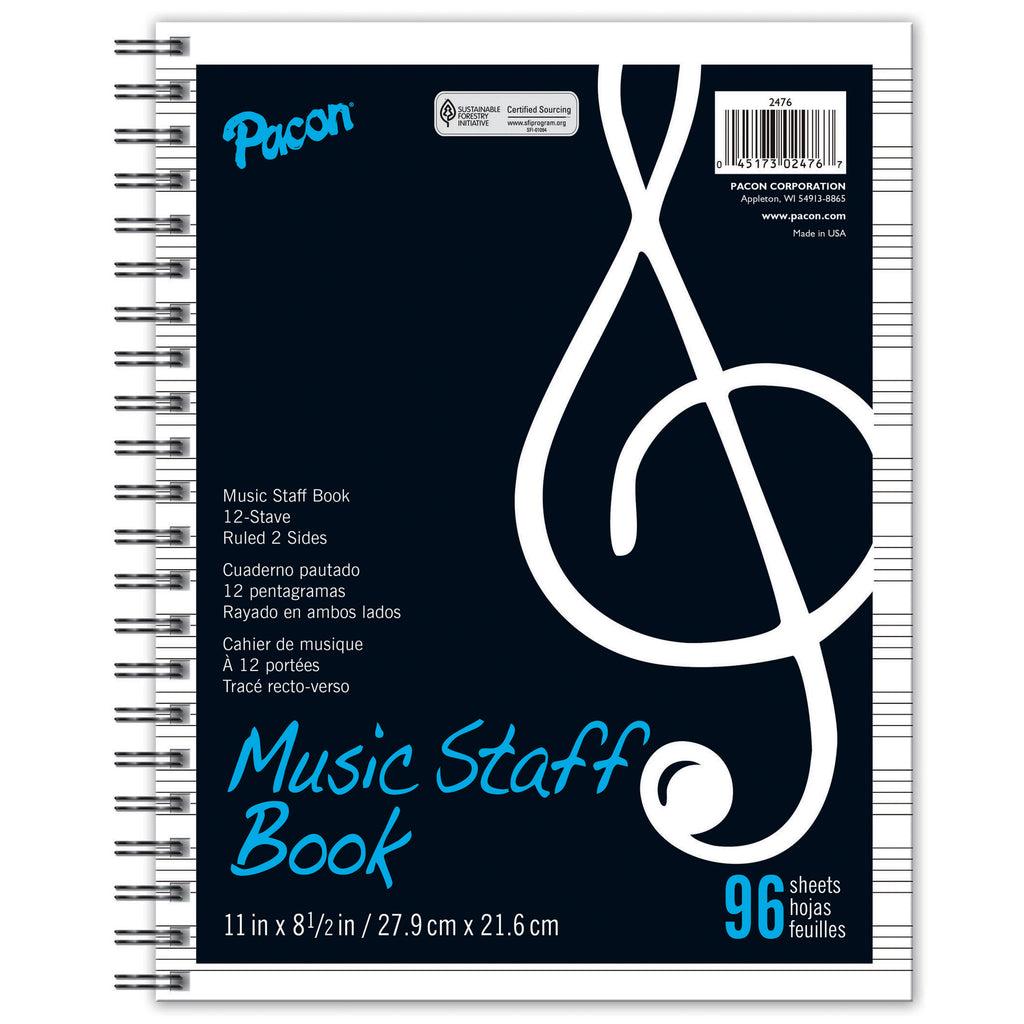 Pacon Music Staff Paper (discontinued)