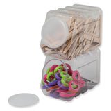 Pacon Interlocking Storage Container With Lid