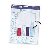 Pacon Easel Pad, 27" x 34", 1" Cross-Ruled