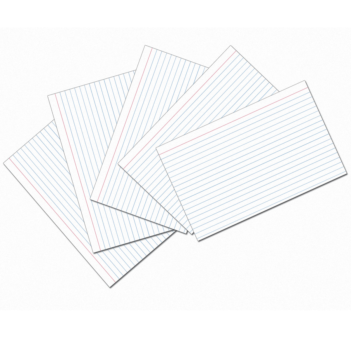 Pacon Index Cards, 5? x 8?, White, Ruled (discontinued)