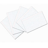 Pacon Index Cards, 5? x 8?, White, Ruled (discontinued)