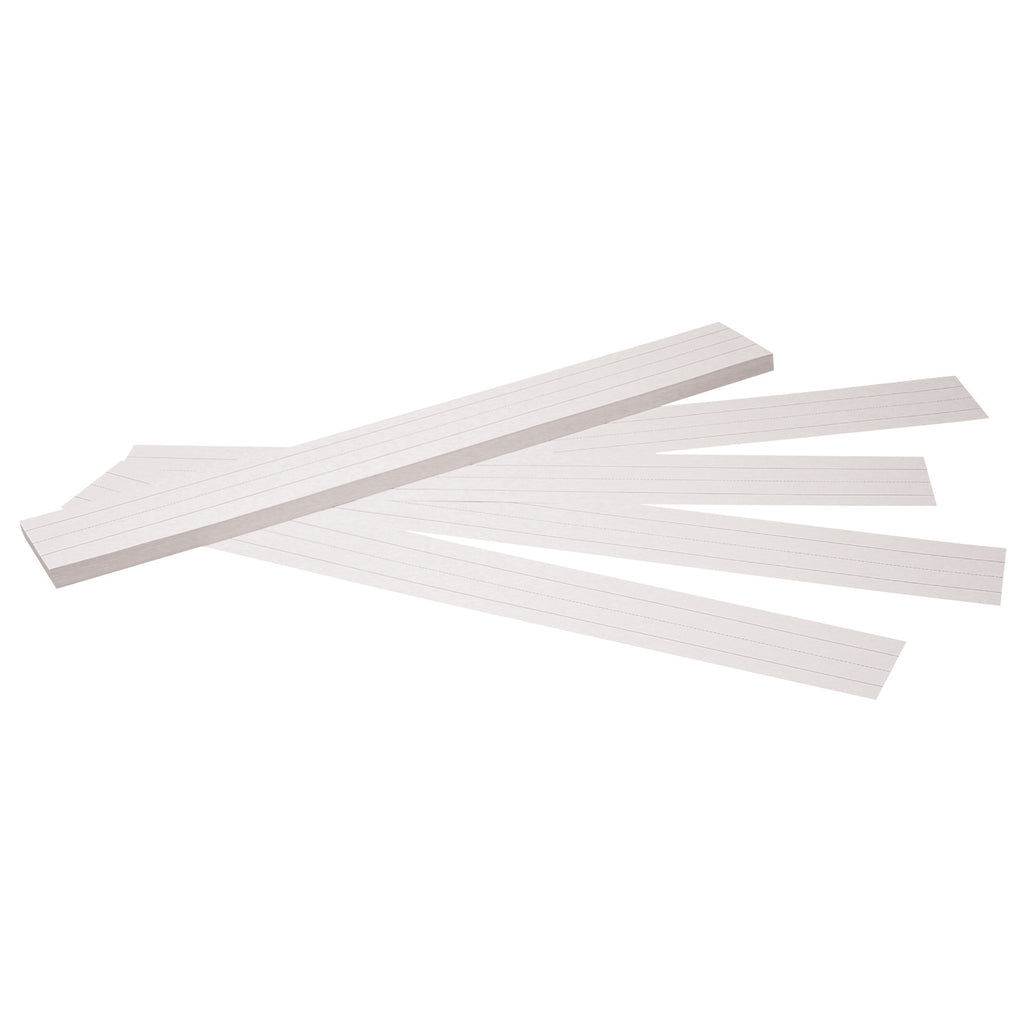 Pacon Sentence Strips, 3" x 24" White (discontinued)
