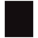 Pacon® The Heavy Poster Board, 22" x 28" Black (25 Sheets)