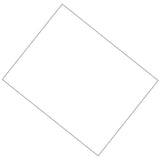 Pacon Peacock® Coated White Railroad Board
