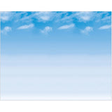 Pacon Fadeless® Wispy Clouds Paper, Four 48" x 12' Rolls