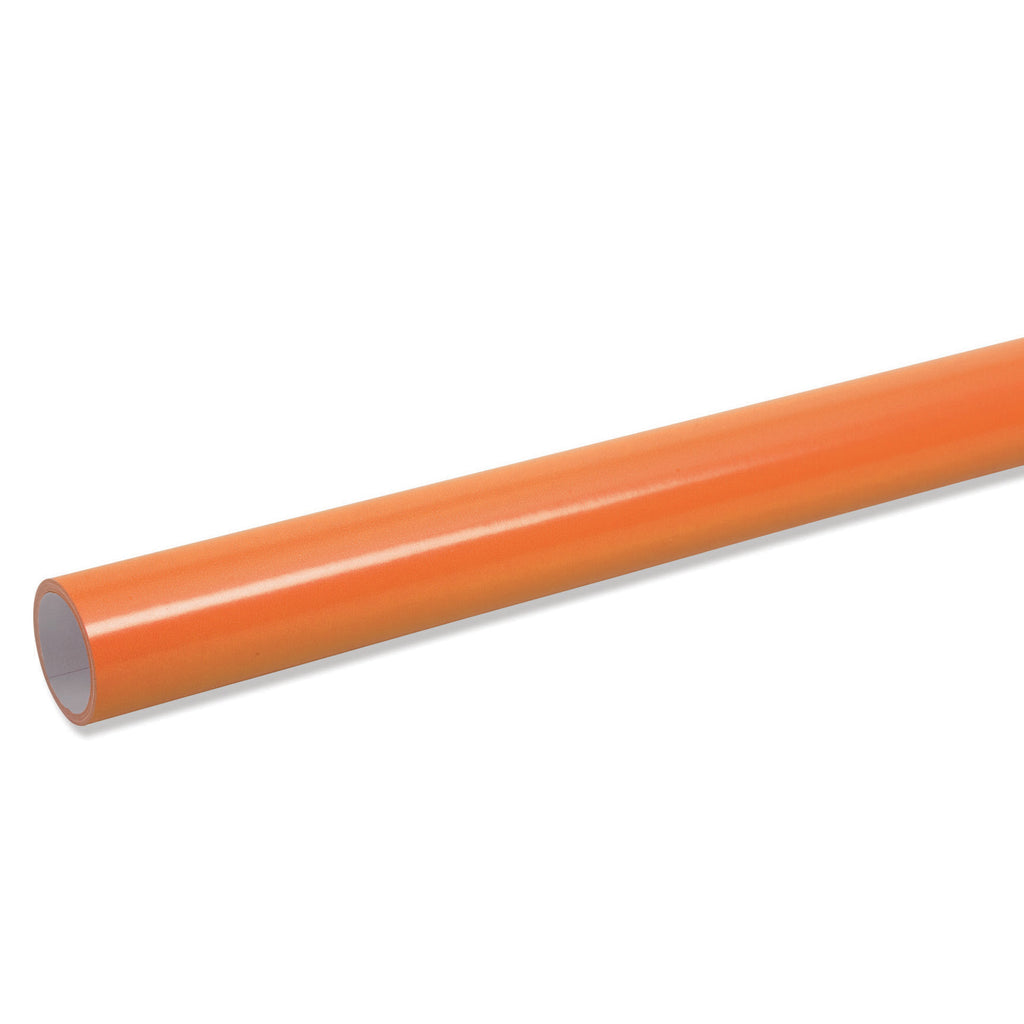 Pacon Fadeless® Premium Glossy Outrageous Orange Paper, Four 48" x 12' Rolls (discontinued)