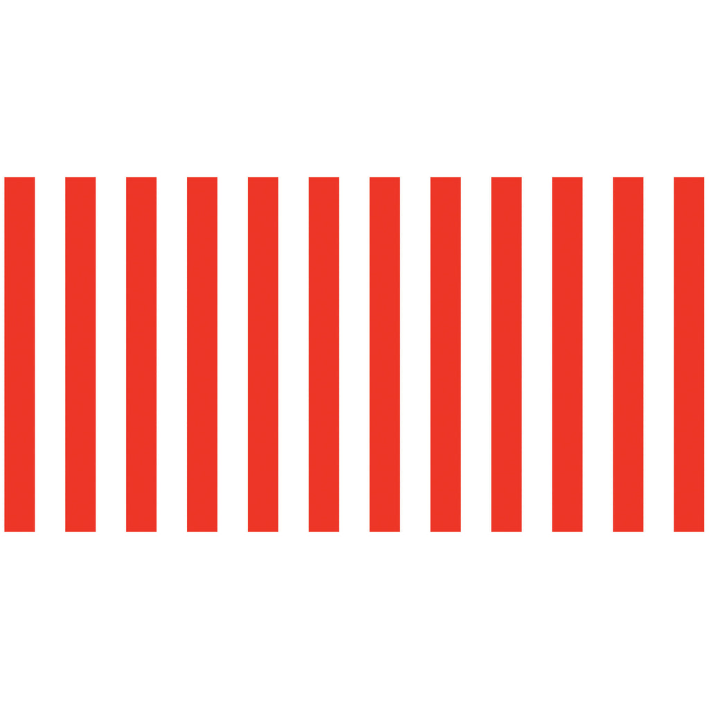 Pacon Fadeless® Classic Stripes Red & White Paper Roll, 48? x 50? (discontinued)