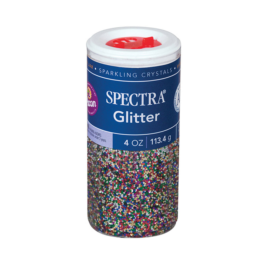 Pacon Spectra® Glitter, 4 Oz. Multi-Color