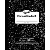 Pacon® Composition Book, Black Marble (60 Sheets)