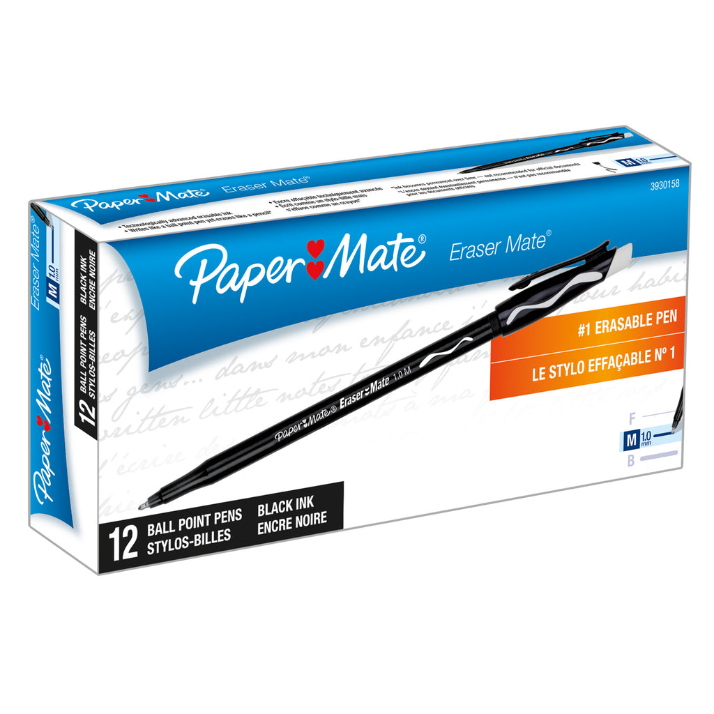 Sanford L.P. Paper Mate Erasermate Pen Black