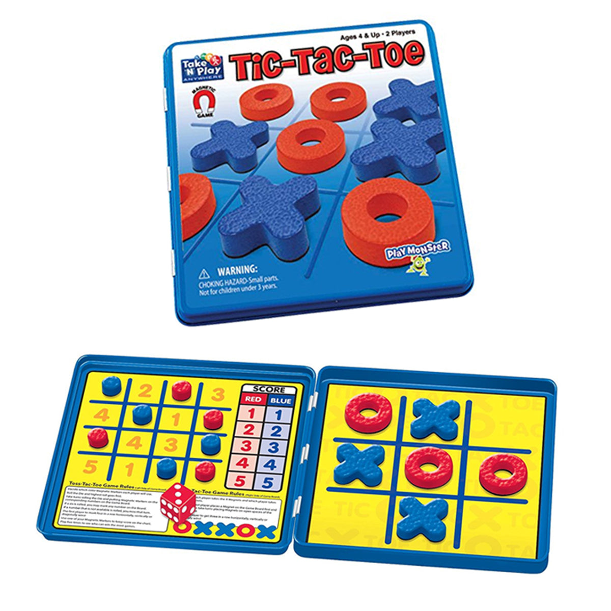 PlayMonster Take 'N' Play Anywhere™ Tic Tac Toe