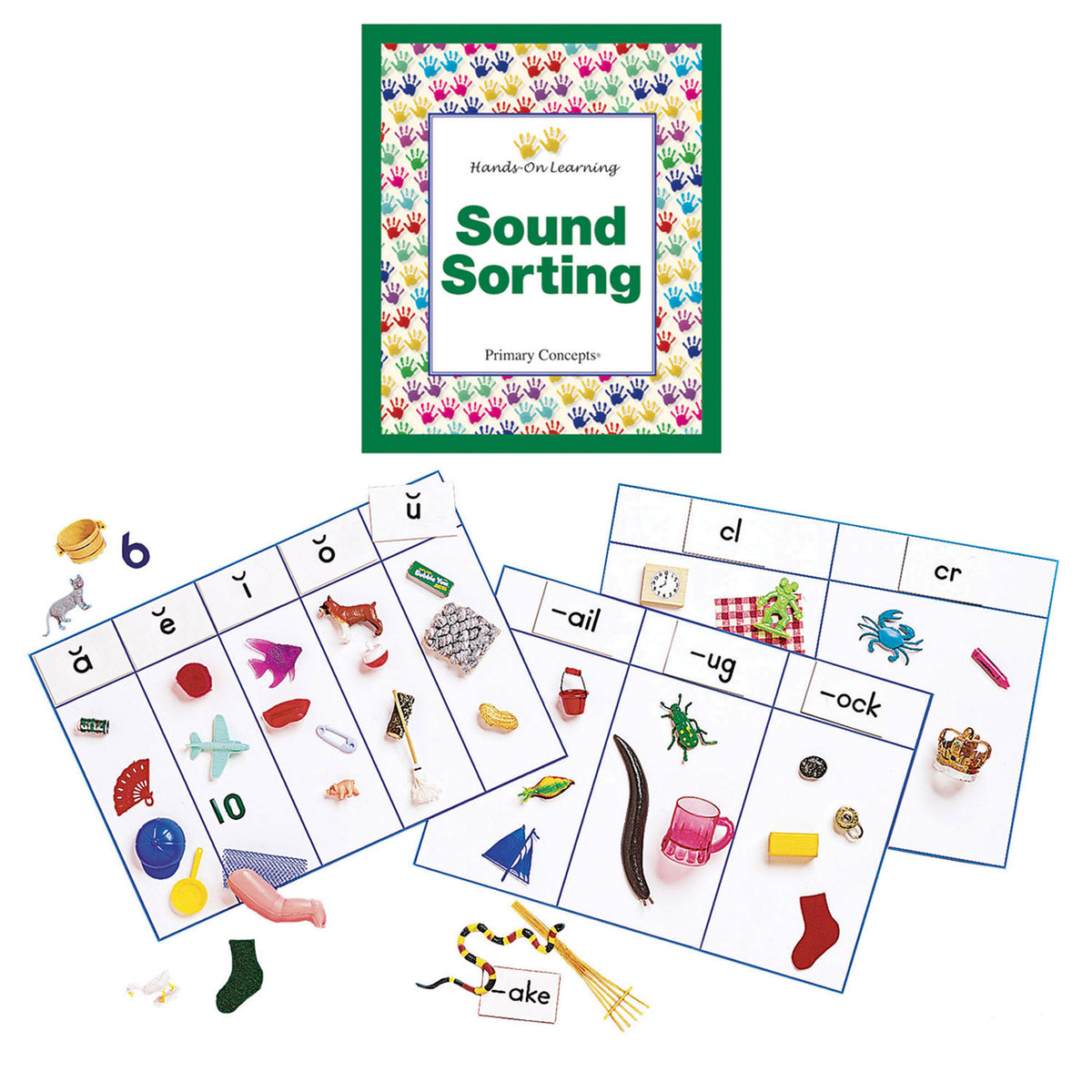 Primary Concepts Sound Sorting Objects: Blends & Digraphs (discontinued)