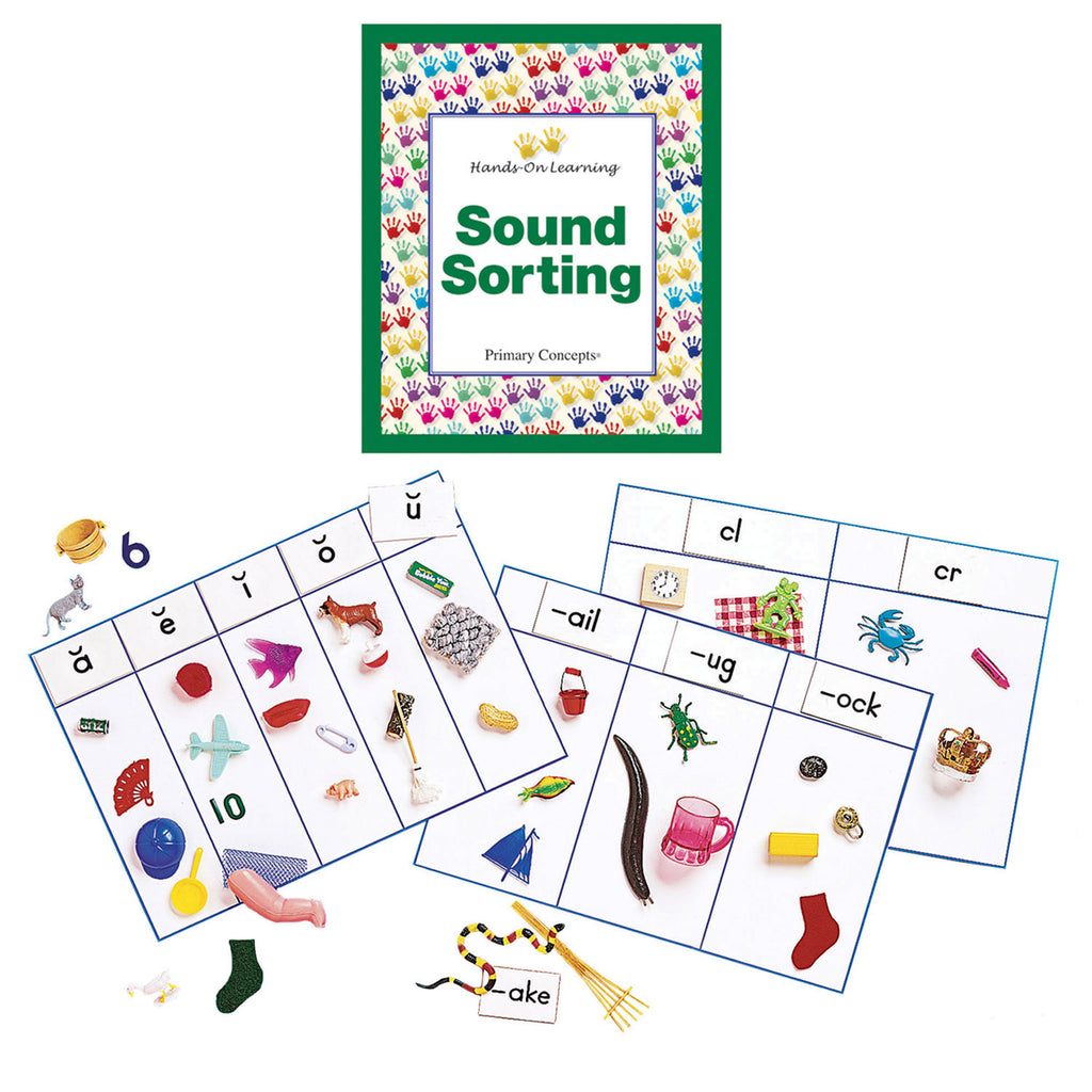 Primary Concepts Sound Sorting Objects: Blends & Digraphs