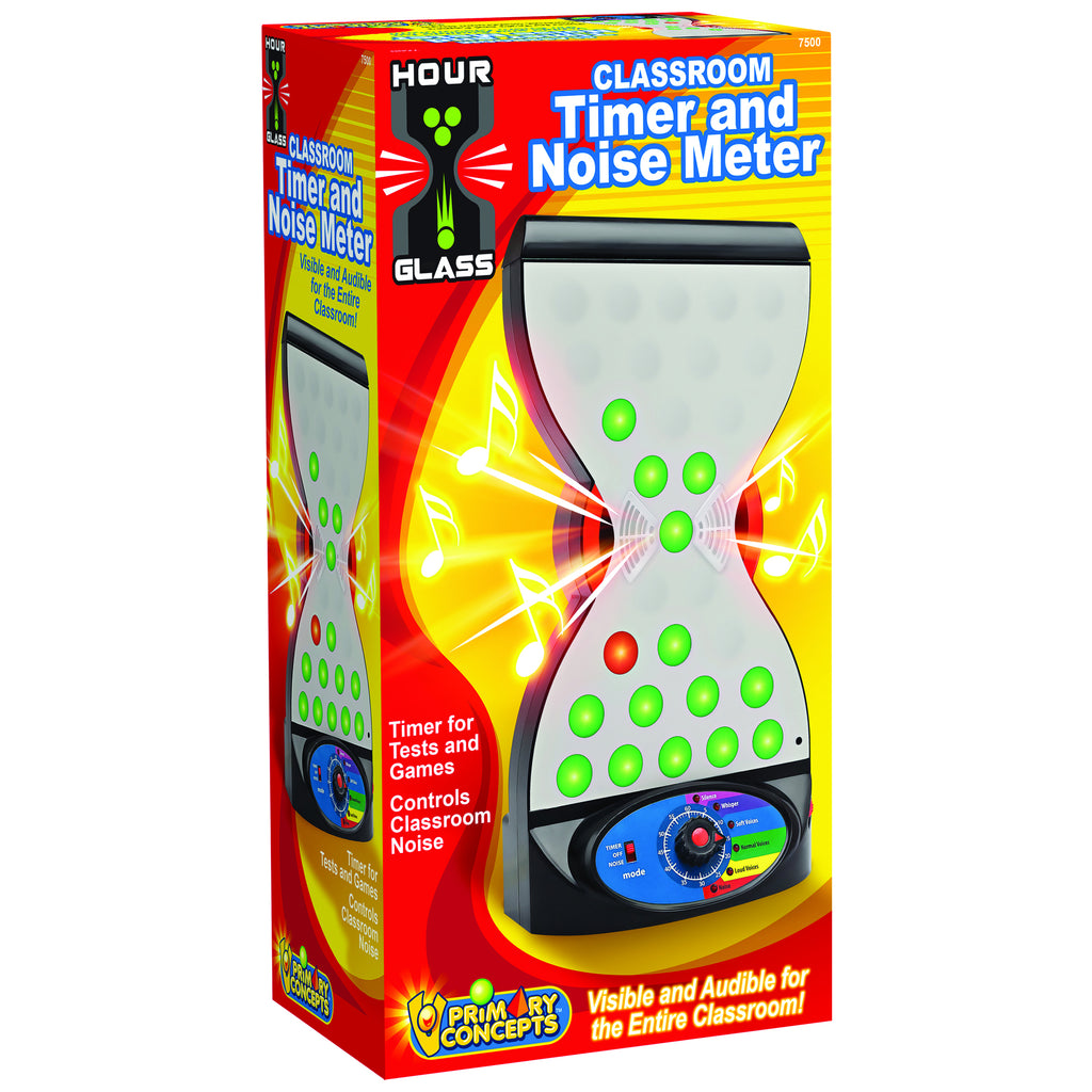 Primary Concepts HourGlass Classroom Timer and Noise Meter (discontinued)