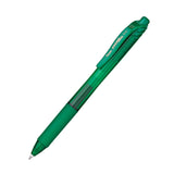 Pentel EnerGel X Green 0.7mm Retractable Liquid Gel Pen