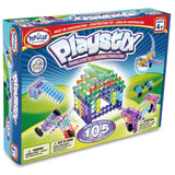 Popular Playthings Playstix Transparent Set, 105 Pieces