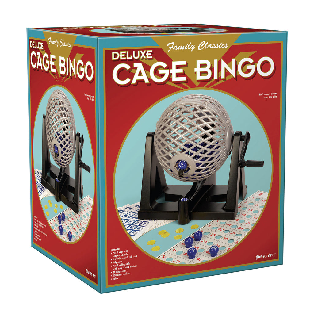 Pressman Toys Cage Bingo