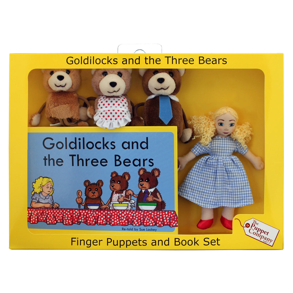 The Puppet Company Traditional Story Sets: Goldilocks & The Three Bears