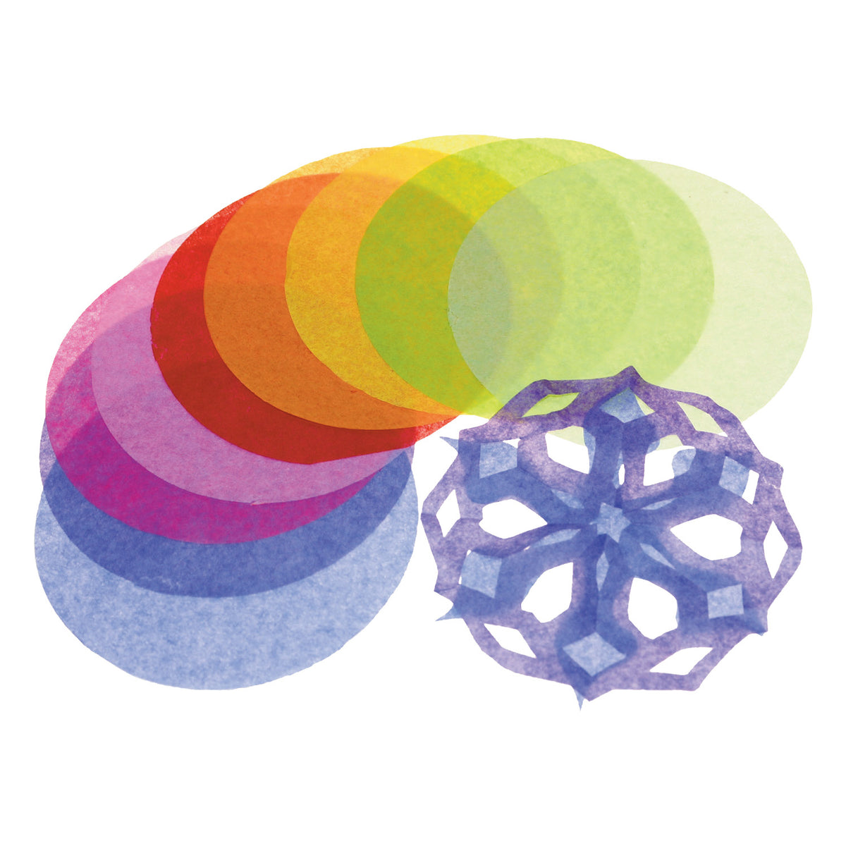 Roylco® Tissue Circles 4 Inch