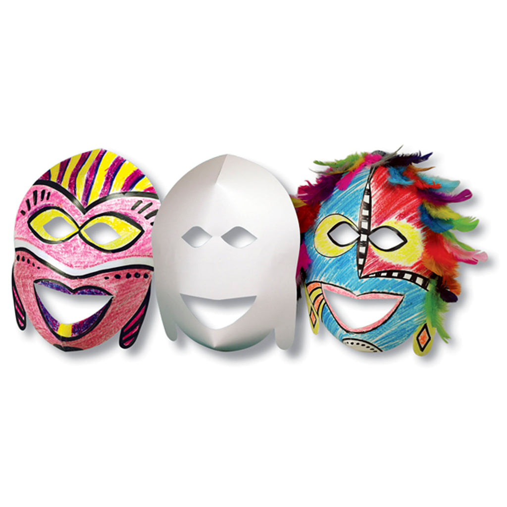 Roylco® African Masks 20Pk
