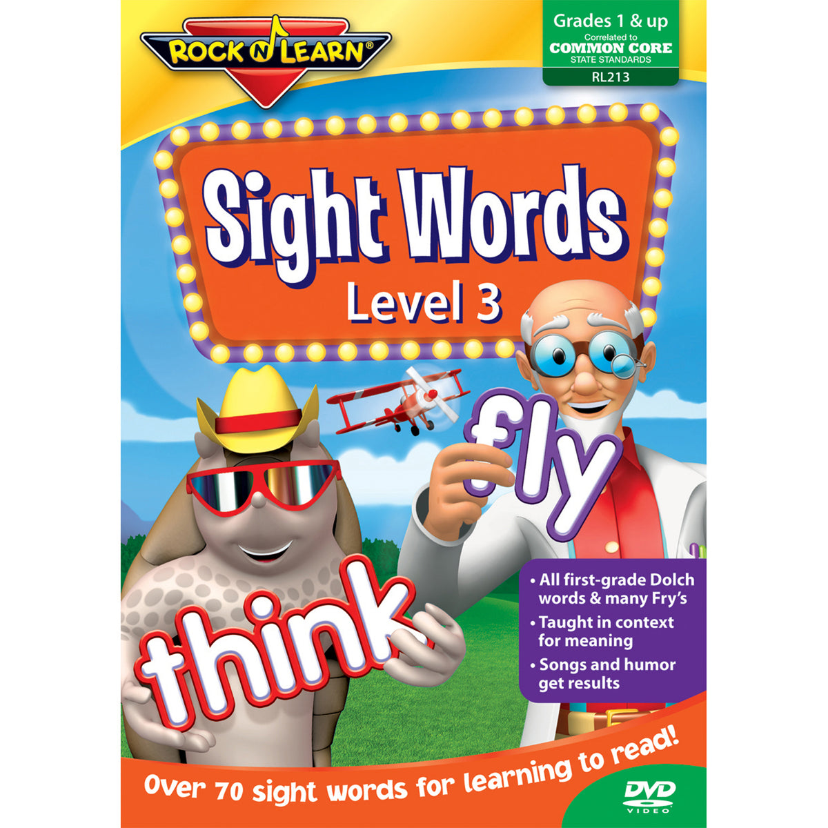Rock 'N Learn Sight Words Level 3 DVD (discontinued)