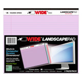 Roaring Spring Paper Products Landscape Pad, 3 Pack Assorted