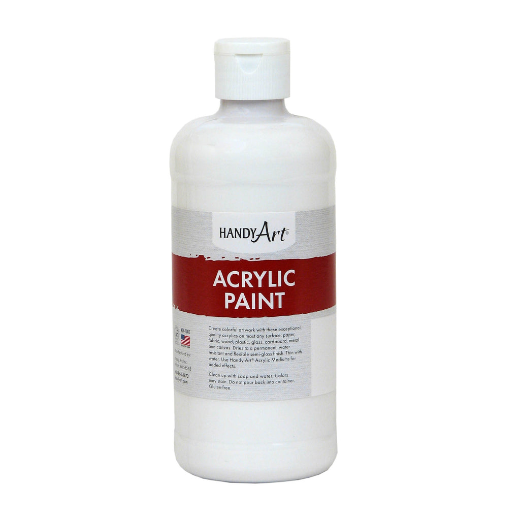 Handy Art® Acrylic Paint 16 Oz Titan White