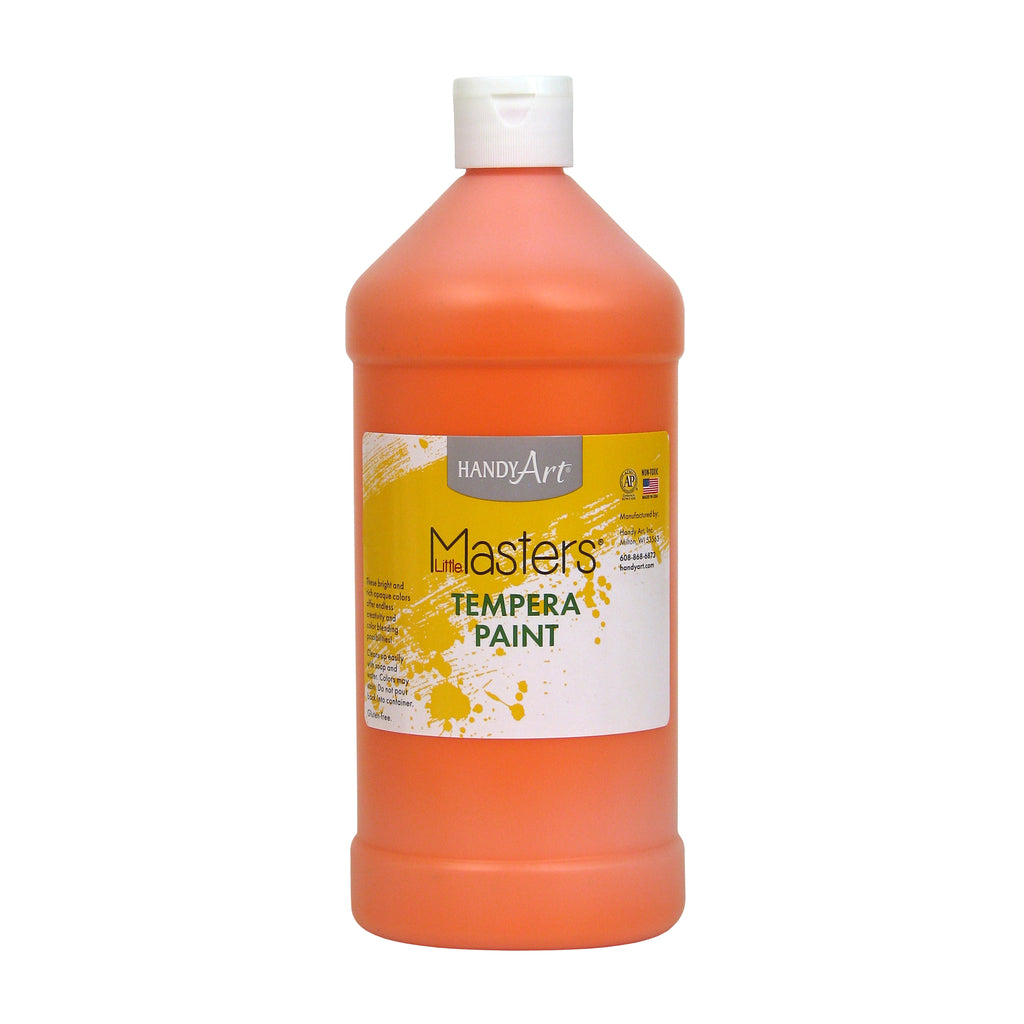 Handy Art® Little Masters Orange 32 Oz Tempera Paint