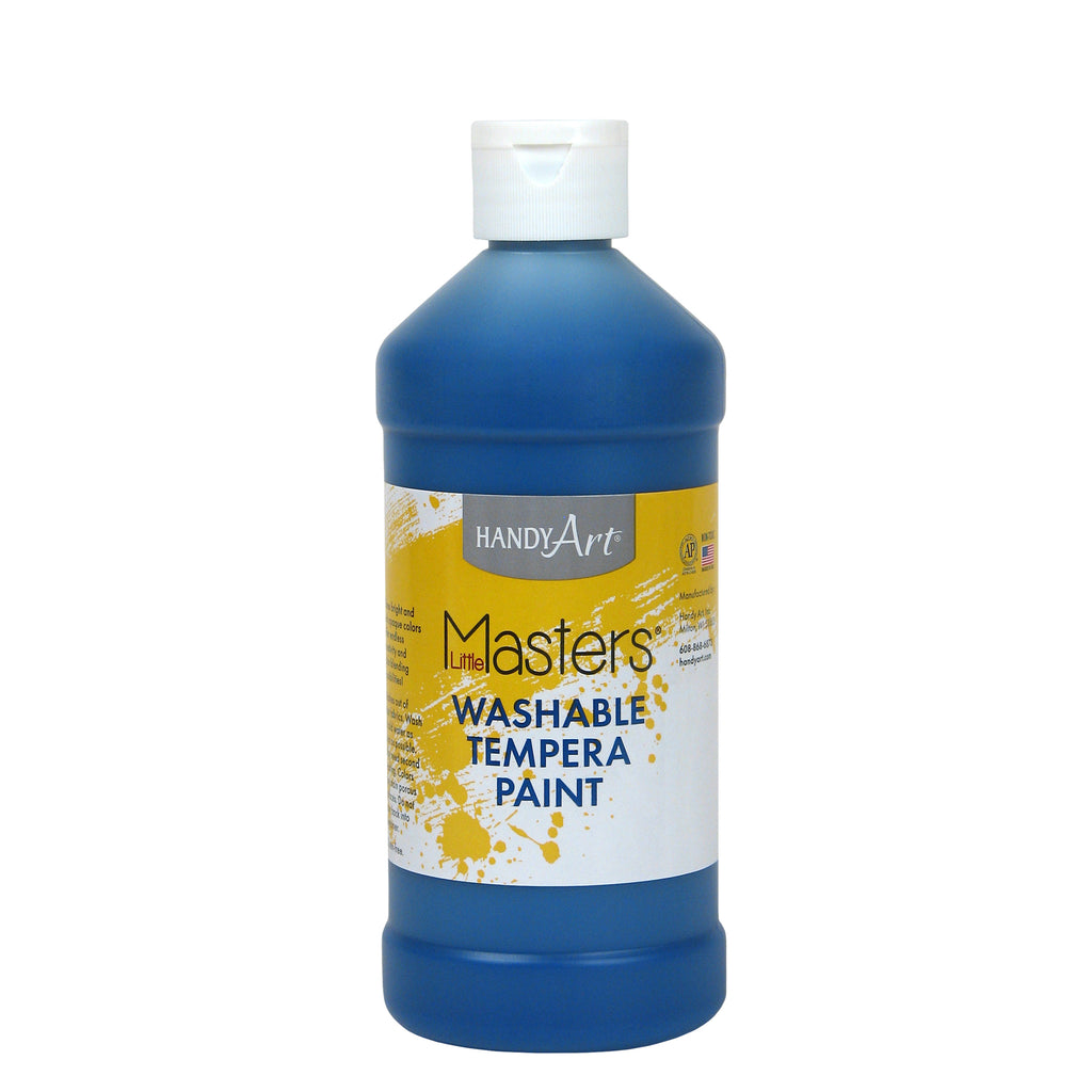 Handy Art® Little Masters Blue 16 Oz Washable Paint