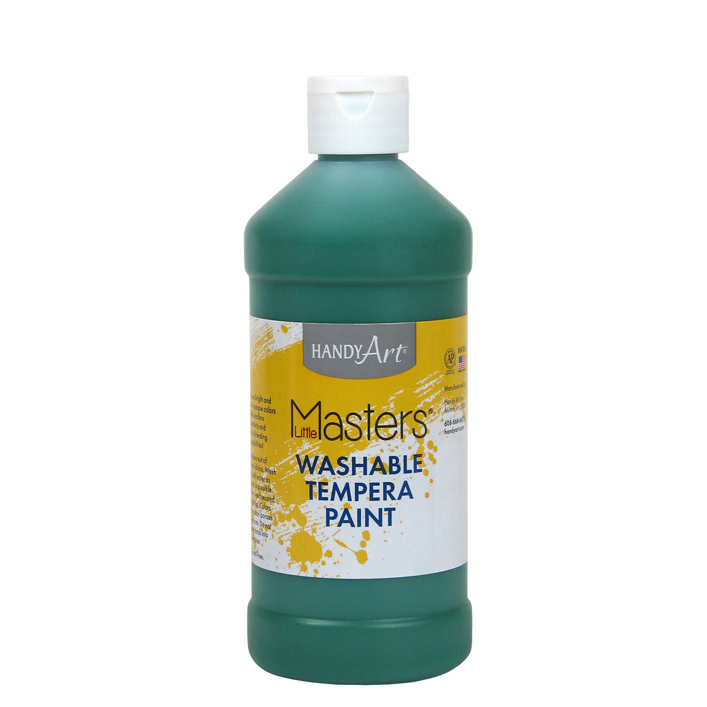 Handy Art® Little Masters Green 16 Oz Washable Paint