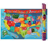 Round World Products Kid's United States Wall Map
