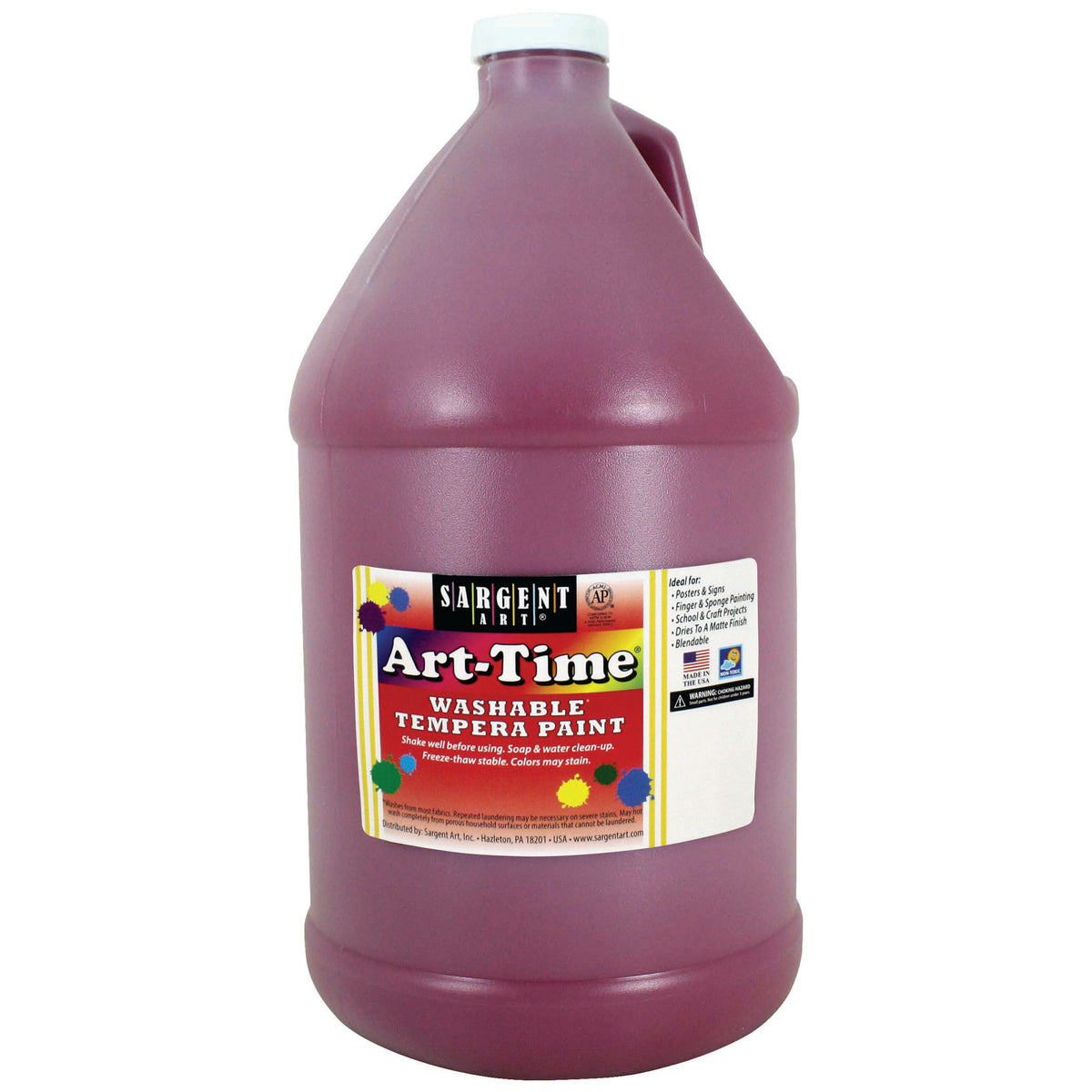 Sargent Art® Washable Tempera Paint, 1 Gallon Magenta (discontinued)