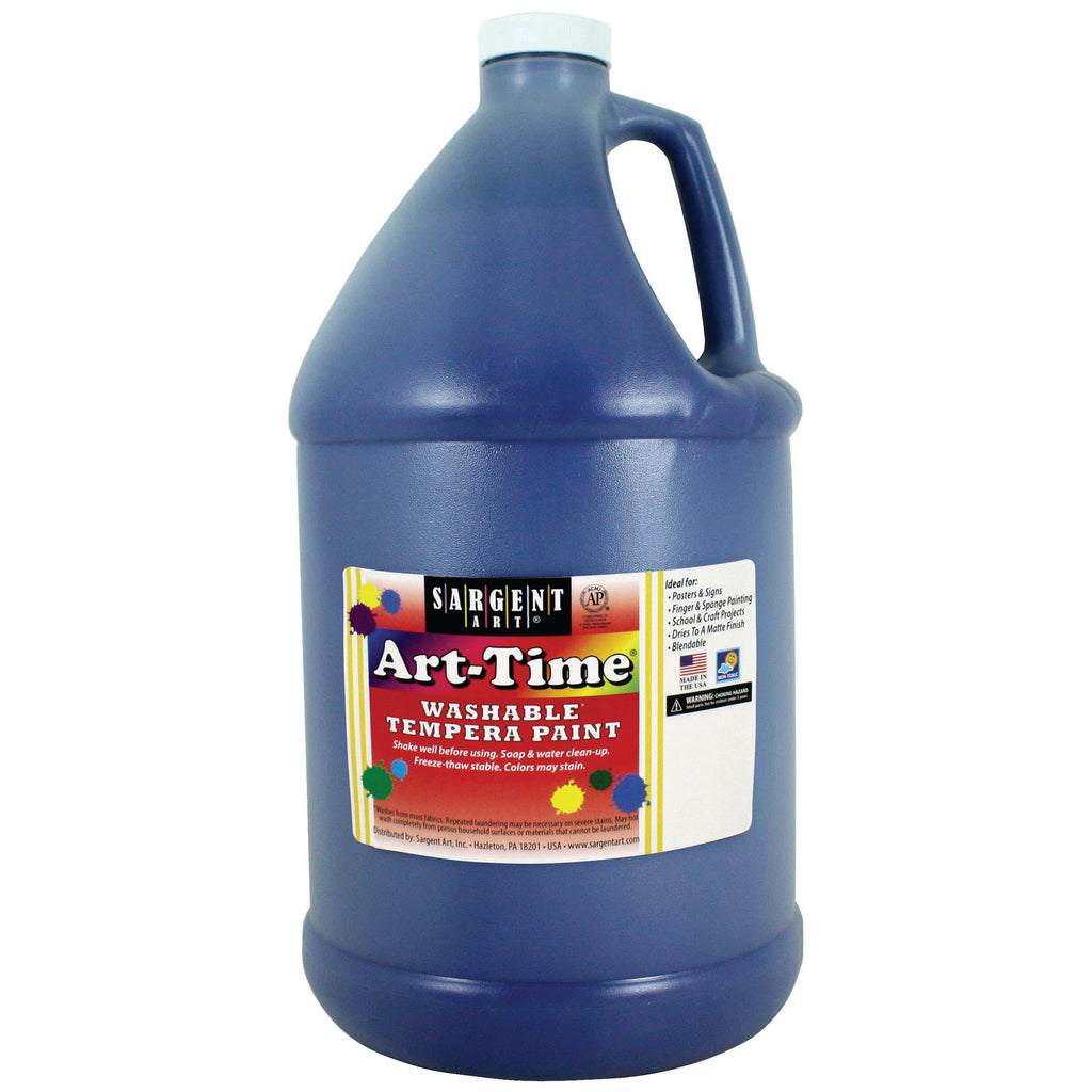 Sargent Art® Washable Tempera Paint, 1 Gallon Blue