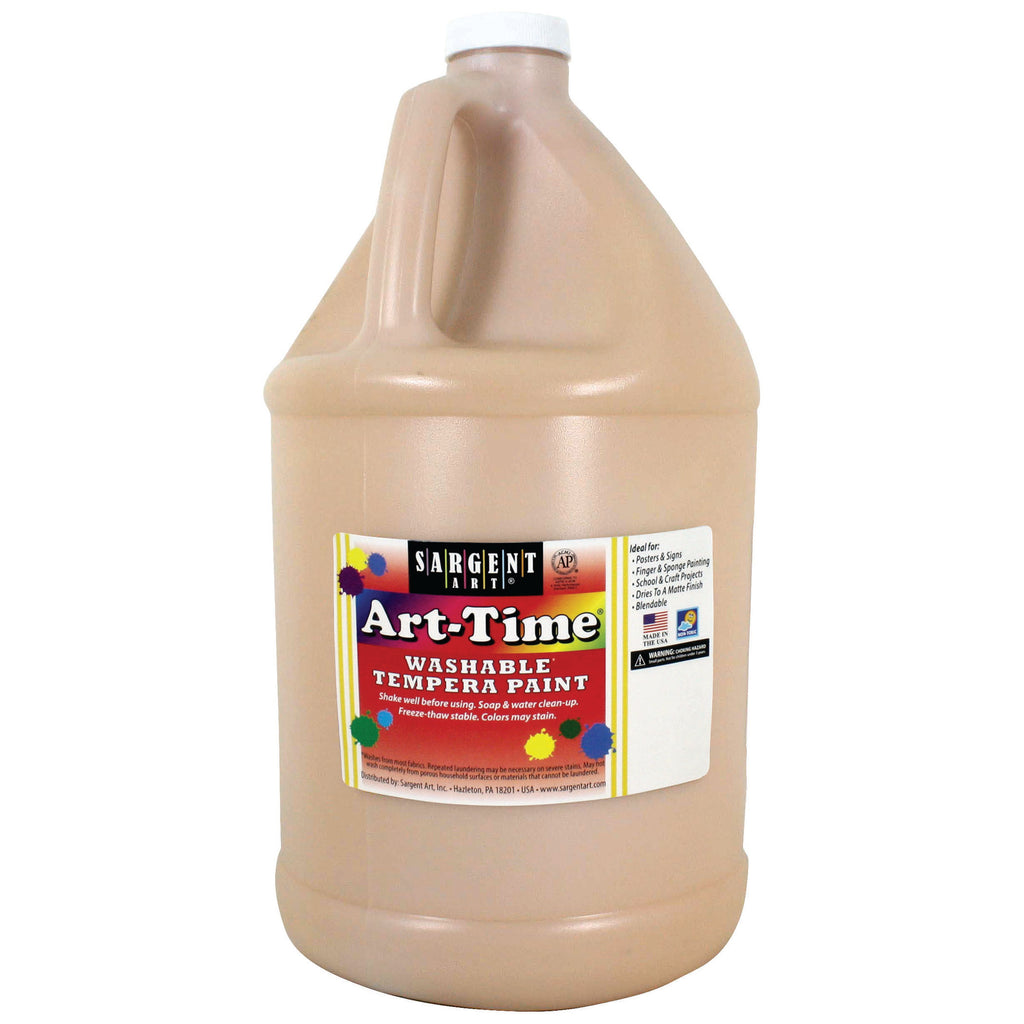 Sargent Art® Washable Tempera Paint, 1 Gallon Peach (discontinued)
