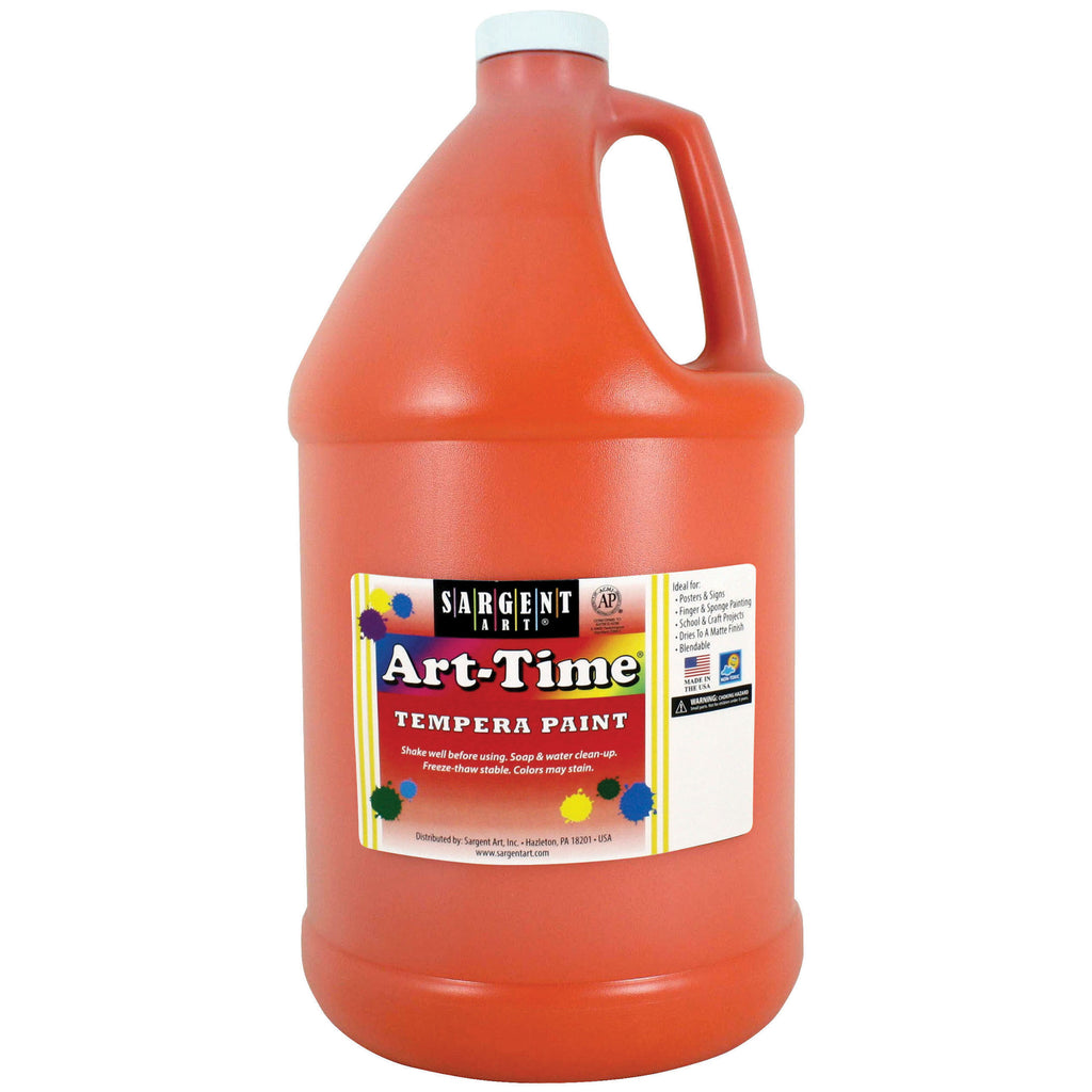 Sargent Art® Tempera Paint, 1 Gallon Orange