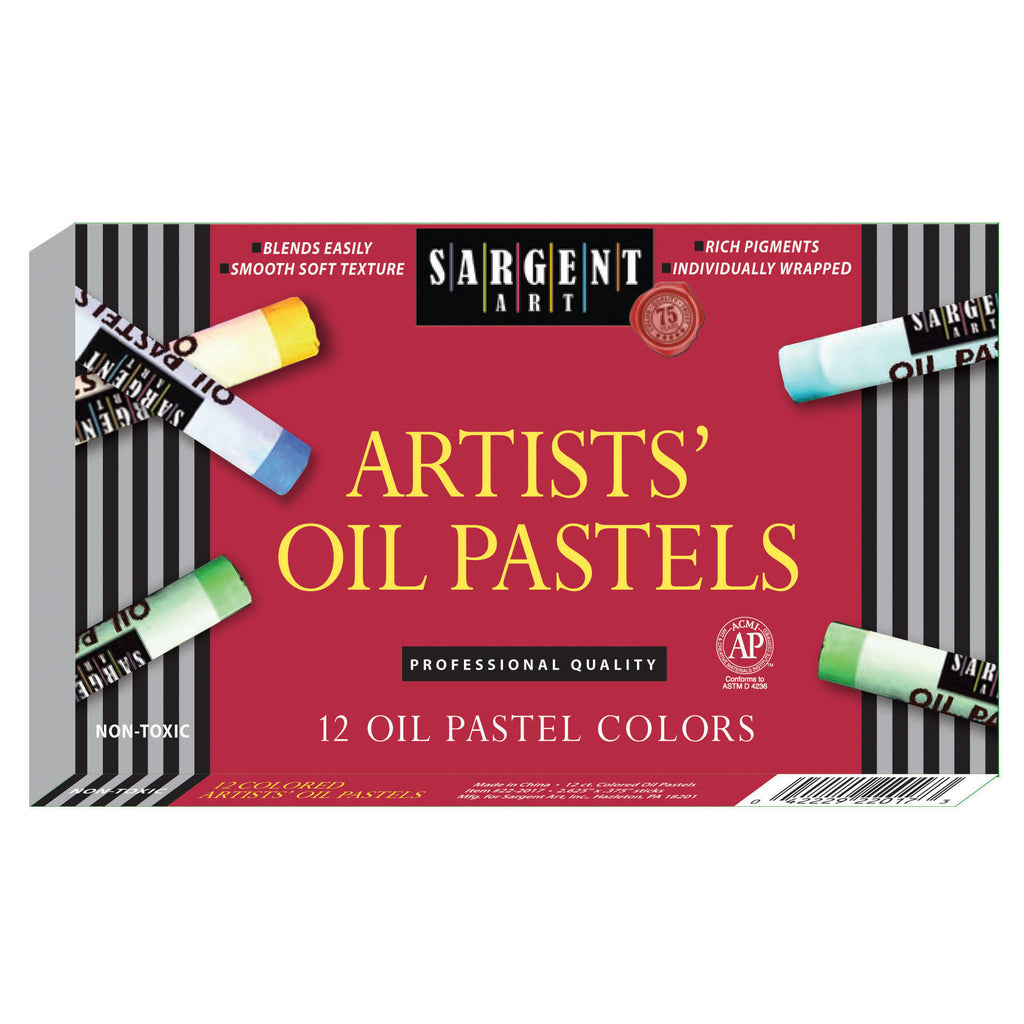 Sargent Art® Sargent 12 Count Regular Oil Pastels