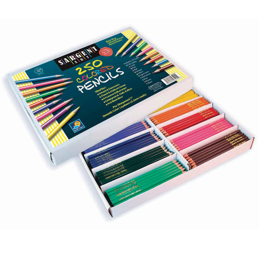 Sargent Art® Colored Pencils, 250 Count