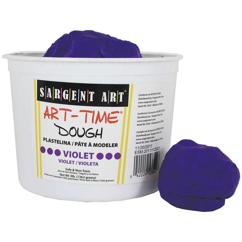 Sargent Art® 3 Lb Art Time Dough - Violet (discontinued)
