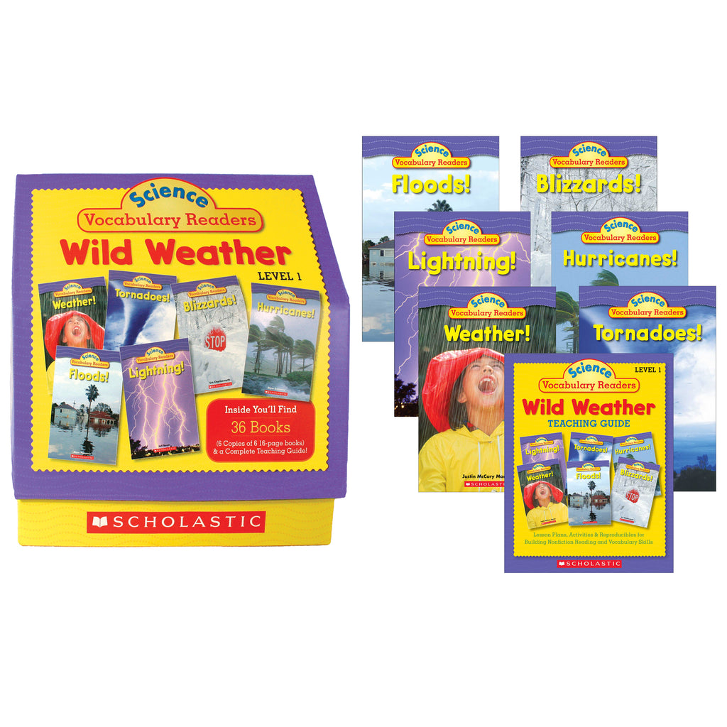 Scholastic Science Vocabulary Readers: Wild Weather
