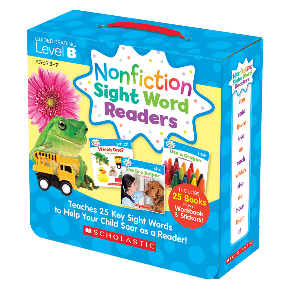 Scholastic Nonfiction Sight Word Readers Parent Pack, Level B