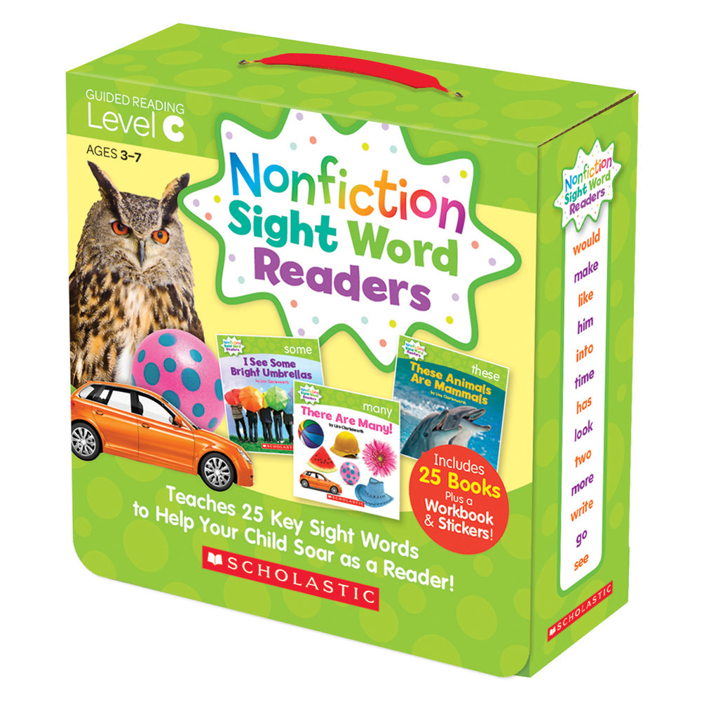 Scholastic Nonfiction Sight Word Readers Parent Pack, Level C (discontinued)