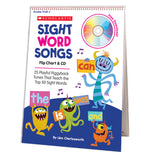 Scholastic Sight Word Songs Flip Chart & CD