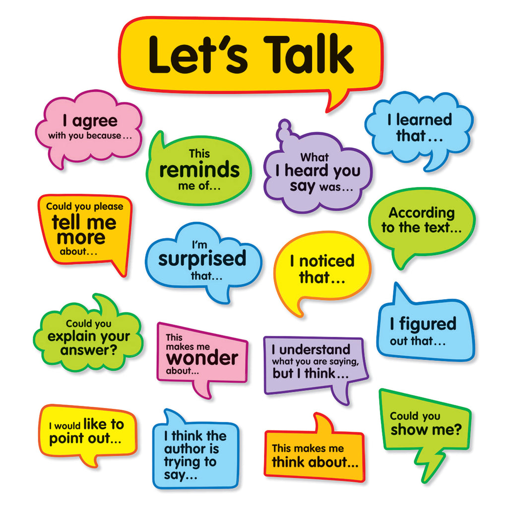 Scholastic Conversation Starters: Bulletin Board Set