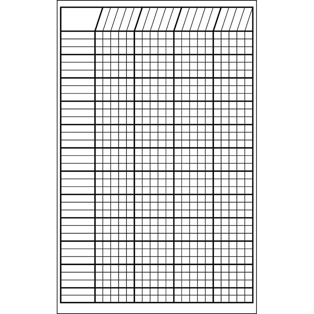 Creative Shapes Incentive Chart Small White 14 x 22 (discontinued)
