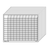 Creative Shapes Horizontal Chart Set - White