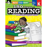 Shell Education 180 Days Of Reading Book For Kindergarten
